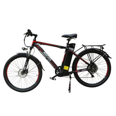 China 2021 newest 26 inch 20Ah lithium battery standard electric mountain bike elctric bicycle for adult ebike hot sale for sale