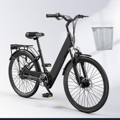 China China Factory 26 Inch Standard Direct Electric Bicycle 8Ah Lithium Battery Adult Electric Bicycle Can Be Customized for sale