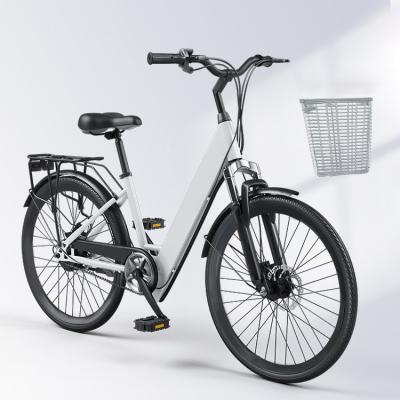 China 2022 newest hot sale electric bicycle adult lithium electric bicycle standard 26 inch big tires are faster for sale