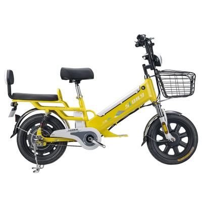 China A standard pedaled electric car with lithium battery fat electric bicycle for sale