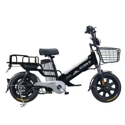 China Standard super long range 200km use dual lithium battery 16inch e-bike with 350W brushless and toothless motor for sale