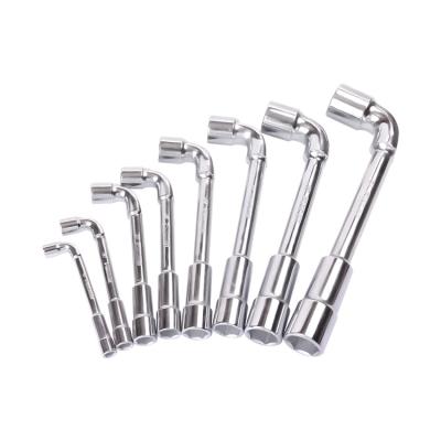 中国 Hardness: 48Â ° - 50Â ° Adjustable L-angled Wrench L Type Socket Wrench L Puncture Socket Heat Treatment Hex Socket Open End Wrench 販売のため