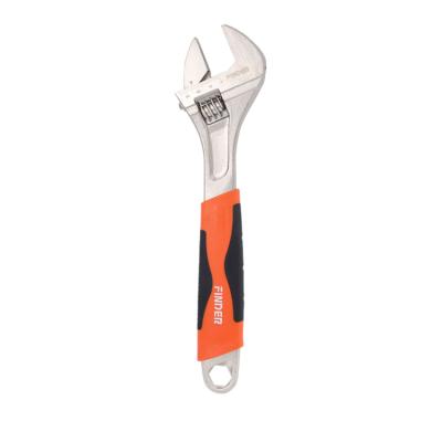 China Repair Hand Tool Finder Handle Adjustable Wrench High Quality High Carbon Steel Fine Flexible Adjustable Wrench for sale