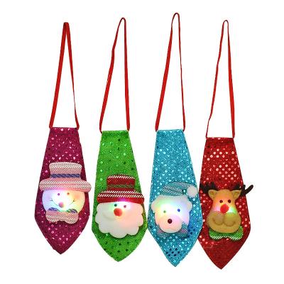 China LED Cloth + Christmas LED Light Up Tie For Baby Kid Boy Adult Gift for sale