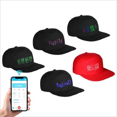 China breathable & Waterproof Party Gift Recycled Sound Activated LED Hat With Led Light for sale