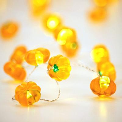 China 3D 3D Thanksgiving Pumpkin Lights Autumn Garland Decor for Indoor Halloween Thanksgivings Pumpkin Harvest Home Halloween Decorations for sale