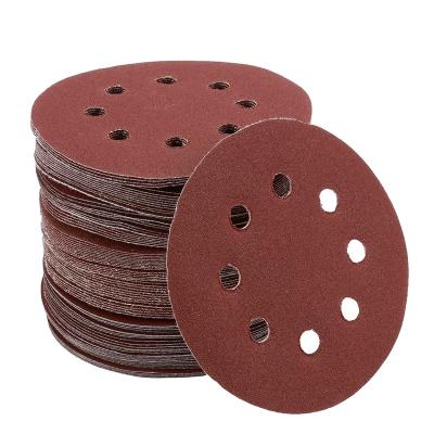 China HYCHIKA 100 Piece Wood Sanding Discs Set 400 Sand Paper Abrasive Wood Roll Sand Abrasive Disc for sale