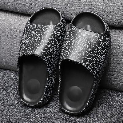 China Fashion Trend Factory Price Factory Price Manufacturer Supplier Fish Mouth Beach Indoor Ladies Slippers Men Slide Flat Shoes Summer Sandals for sale