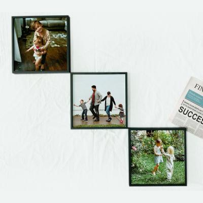 China 20*20cm Environmental Friendly 8*8inch Photo Frame Collage Hot Selling Family Other Home Decor Wall Art Wall Picture Frame Set for sale