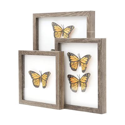 China Factory Supply Modern Elegant 3D Style Wall Picture Display Photo Wall Frame Plexiglass Simple Mount Shadow Box Frame for sale