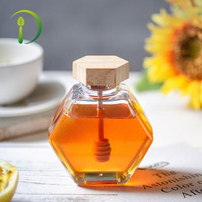 China Ukraine Wonderful Glass Jars And Bottles Honey For Men DL-Pure Honey for sale