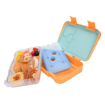 China 2021 Minimalist Aohea 2021 Hot Selling Ice Bladder for 4/5/6 Compartment Kids Lunch Box Ice Pack for sale