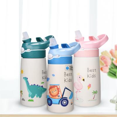 China Aohea kids water bottle bpa freecute triton water bottle leak proof children 350ml stainless steel sustainable kids water bottle for sale