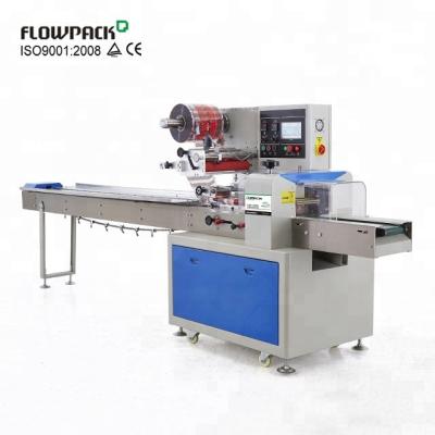 China food flow wrapper machine for chocolate bars, flow wrap wrapper, horizontal food flow wrap machine for sale