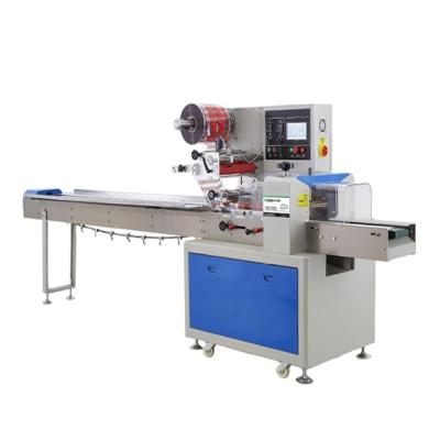 China Full Automatic Food Feeder Horizontal Wrapping Machine Flow Package Chocolate Bar for sale