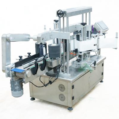 China food sicurezza vasi vetro liquid soap automatic sticker labeling machine for sale