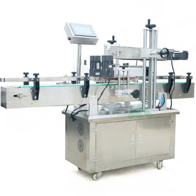 China Small hexagonal food honey glass jar labeling machine cost for sale