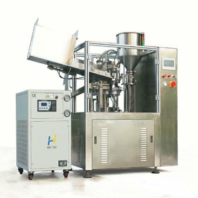 China Food Suppository Tube Fill And Seal Equipment Squeeze Tube Filler Sealing Machine for sale