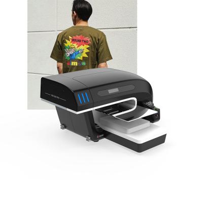 China Garment Shops Direct To Garment Printer A3 Size DTG Printer Digital Fabric T-shirt Apparel Printing Machine for sale