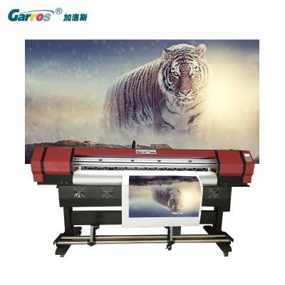 China Roland Hotels XP600 6 Feet Eco Solvent Printer And Cutter 1.6m/1.8m Head Wall Sticker for sale