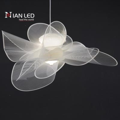 China Modern Professional Manufacture Cheap Imported Modern Indoor PVC Ceiling Light Chandeliers for sale