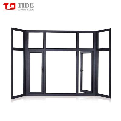 China Aluminum Swing Frame Bay Window Used For Garden for sale