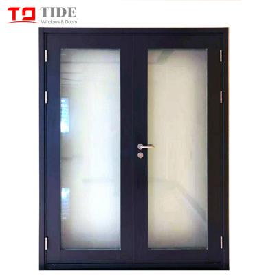 China Customized High Quality Aluminum Sliding Drawing Cheap European Style Folding Windows/Vertical Hinged Anti-theft Screen Door for sale