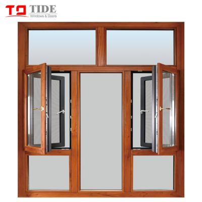 China New Design Aluminum Swing Windows /AAMA Standard Aluminum Clad Wood Window for sale