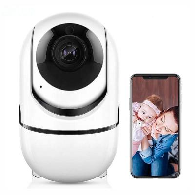 China 2021 CCTV IP WIFI Mini Owlet Baby Monitor Security Amazon Siren Auto Tracking Camera Built-in Wireless PTZ Camera Hit With Smart Home for sale