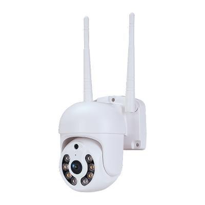 China Pan Tilt Outdoor Security Camera Built-in Siren, 3MP Home WiFi IP Dome Video Surveillance, Two Way Audio Motion Detection for sale