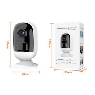 China 2021 Tuya Top Selling Battery Built-in Smart Baby Monitor Amazon Security Camera Home Siren Wireless CCTV System Set Camara Wifi Mini CCTV Camera for sale