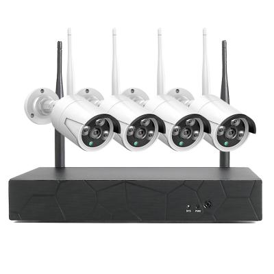 China 2020 Hot Sales OEM Tuya NVR Kit 8CH Wireless IP CCTV Camera Security System Wireless CCTV DVR Integrated Siren Sales for sale