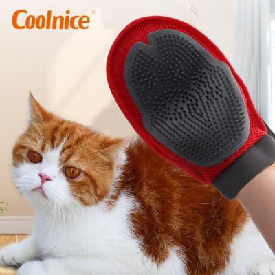 China Viable Hair Remover Cat Dog Cat Horse Glove Pet Grooming Grooming Supplies Pet Brush Deshedding Glove for sale