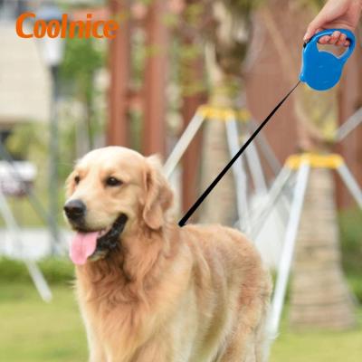 China Custom Designer Custom Long Pulsating Nylon Training Rope Dog Retractable Leash for sale