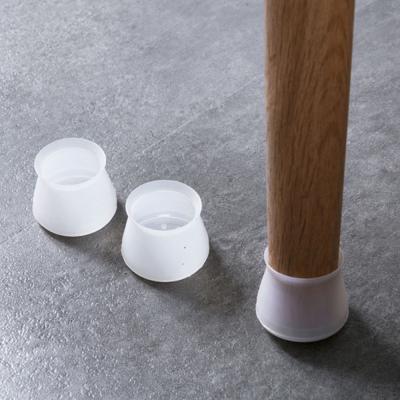 China Anti-Slip Table And Chair Leg Pad Silicone Furniture Chair Legs Caps for sale