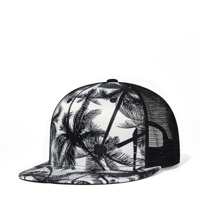 China 2022 New Style COMMON Beach High-definition Digital Printing Hat Men's Net Hip-Hop Hat for sale