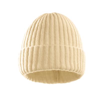 China COMMON Winter Knitted Skullies Beanies Genuine Winter Hat Mohair Slouchy Hat For Women Men Unisex Casual Hood Solid Hat for sale