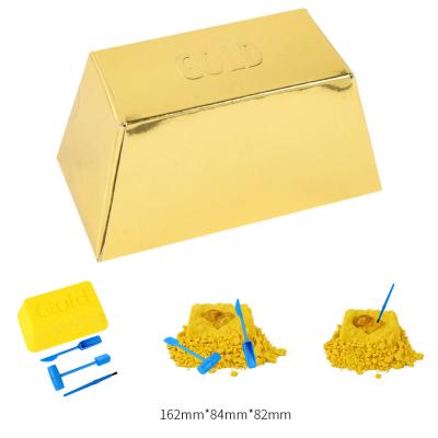 China Hot Toy 4432003 Dig Gold Excavation Kit Dig Factory Supply Original Direct Bricks Gold Solid Color for sale