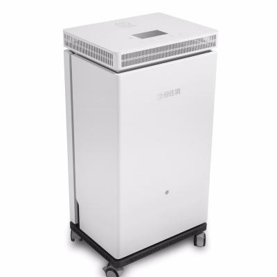 China Hot Selling White Hotel Metal Shell Electric With Timer And Air Quality Display Air Disinfector for sale