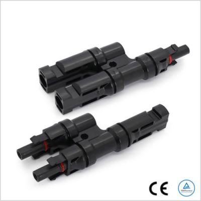 China Dust Proof MC4 Multi Branch Connector , Anti - Aging Solar Branch Connector for sale