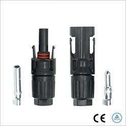 China Waterproof MC4 Solar Connectors , PPO Insulated Solar Panel Connectors for sale