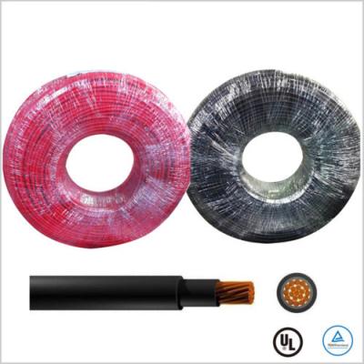 China Halogen Free Solar PV Cable UV Resistant 12 AWG Solar Cable UL4730 Approval for sale