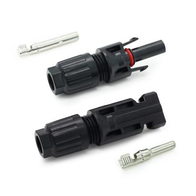 China PPO Insulated Solar DC Connectors , MC4 Solar Panel Cable Connectors for sale