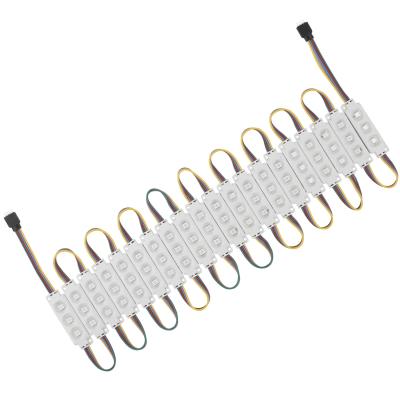 China AlGaInP UL certified high quality LED smd 5050 LED module for advertise box RGB LED modules for sale