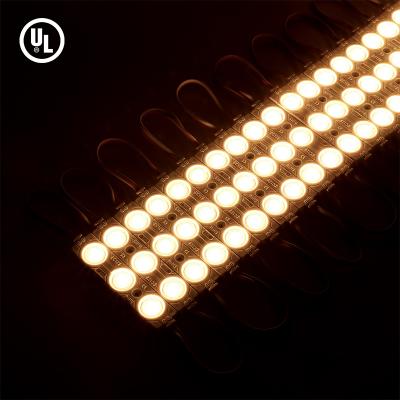 China Advertising USA LED Light Boxes Module 3000K 12V 1.32W 3 Current Hot LED Chip LED Module CE RoHS Certification RGB LED Module en venta