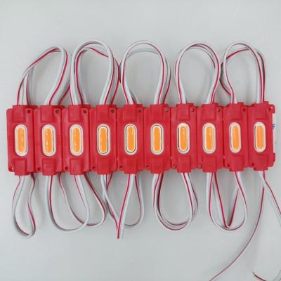 China Advertising LED Light Boxes COB Module Light 0.72W IP65 120 degree12V DC Colorful Red Light LED Modules en venta