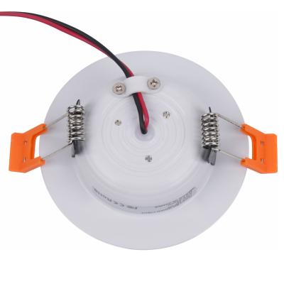 Κίνα Indoor RV Boat DC 12V Recessed Ceiling Light 3W 6500K Daywhite 12 Volt LED Panel Light Full Aluminum Downlights προς πώληση