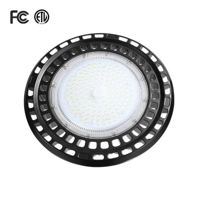 China ETL Warehouse Certification 100W UFO LED High Bay Light smd3030 130lm/w IP65 LED High Bay Light en venta