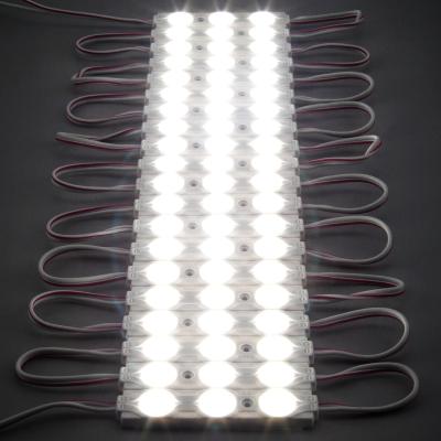 China Light Boxes Headlight 12v 5730 3 Advertising Led Injection Module 3chip LED Modules Replacement Inflatable Led Light USA Market à venda