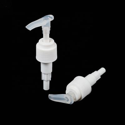 China Spill No 28 Tooth Pump Head 500ml Pump Head No-Rinse Sanitizer Gel Bottle 28 Threaded Cosmetic Packaging Lotion Pump for sale